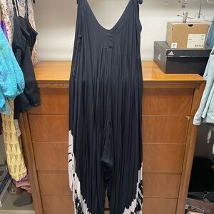 Young Fabulous & Broke Black and White Jumpsuit